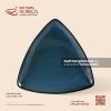 Đĩa tam giác 30cm - Lam Dạ