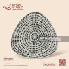 Đĩa tam giác ảo 21cm - Loang