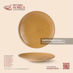 Đĩa tròn bằng – Hoàng Sa – Men tấm