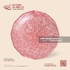 Đĩa tròn gân lá 16cm - Hồng Thạch