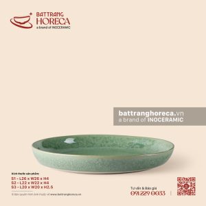 Đĩa tròn sâu - Bích Diệp