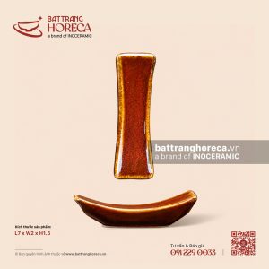 Gác đũa nhỏ 7 x 2cm - Nâu Trầm