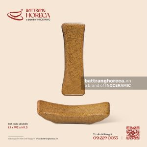 Gác đũa nhỏ 7 x 2cm – Hoàng Sa – Men tấm