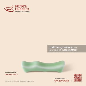 Gác thìa đũa 9 x 1.5cm - Lục Băng