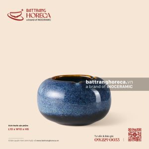 Gạt tàn tròn 10cm - Lam Vân