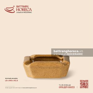 Gạt tàn vuông 9cm - Hoàng Sa
