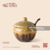 Hũ đựng đường kèm thìa 7cm - Kim Sa