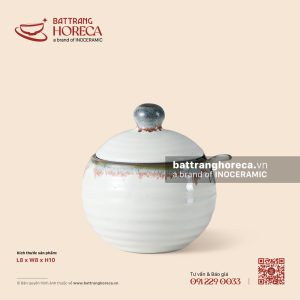 Hũ đựng gia vị tròn 8cm - Bạch Diêm