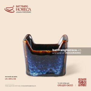 Hũ đựng khăn giấy ăn 9cm - Lam Vân