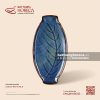 Khay bầu dục (oval) cá 33.5 x 17cm - Lam Vân