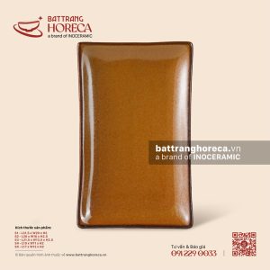 Khay chữ nhật ảo - Cam Mộc