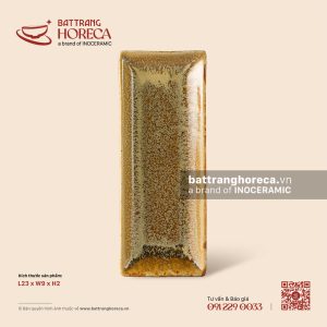 Khay chữ nhật dài 23 x 9cm - Kim Sa