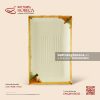 Khay chữ nhật nan 33 x 20cm – Hoàng Diệp – Men hoả biến