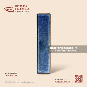 Khay chữ nhật phẳng dài 50 x 12cm - Lam Vân