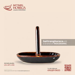 Khay đựng lọ muối tiêu 12 x 7cm - Lam Vân