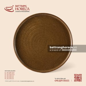 Khay pizza (đĩa bệt) – Ô Thổ