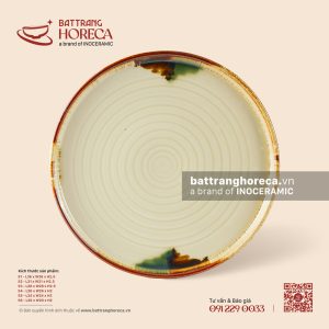 Khay pizza (đĩa bệt) - Hoàng Diệp