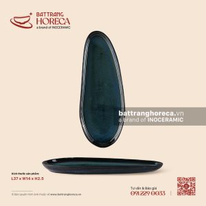 Khay sỏi 37 x 14cm - Lam Dạ