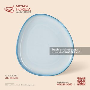 Khay tam giác ảo 25 x 23cm - Biển Xanh