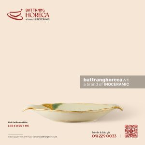 Khay thuyền rồng 48 x 25cm - Hoàng Diệp