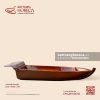 Khay thuyền sushi 62 x 23cm - Nâu Trầm