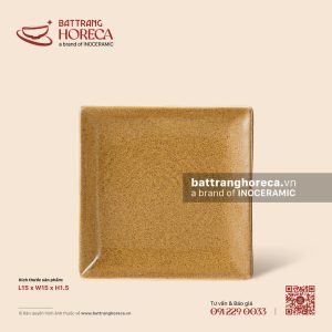 Khay vuông đựng hũ gia vị 15cm - Hoàng Sa