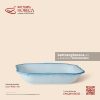 Khay vuông lượn 22cm - Biển Xanh