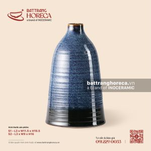Lọ hoa dáng chuông - Lam Vân