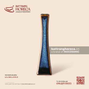 Lọ hoa hồng 1 cành 2 x 4cm - Lam Vân