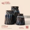 Lọ hoa nếp gấp origami - Lam Vân