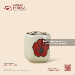 Lọ tiêu vuông 4.5 x 4.5cm - Yên Hồng