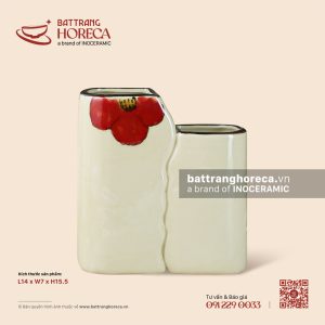 Ống đũa vuông đôi 14 x 7cm - Yên Hồng