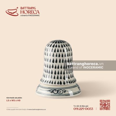 Ống tăm 5cm – Loang – Men ngà