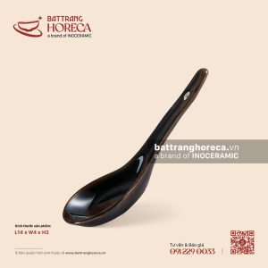 Thìa cơm thẳng 14 x 4cm - Lam Dạ