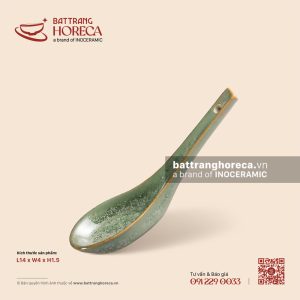 Thìa cơm thẳng 14 x 4cm - Bích Diệp