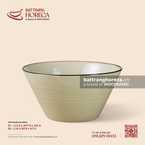 Tô (bát) cắt cao - Yên Hồng