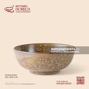 Tô cạn 20cm - Thổ Viêm