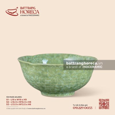 Tô sâu – Lục Thạch – Men màu