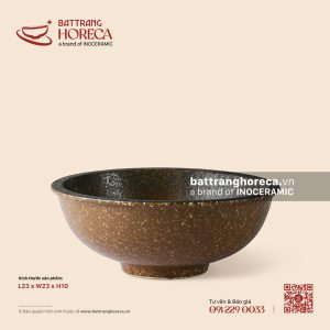 Tô (thố) đá 23cm - Nham Viên