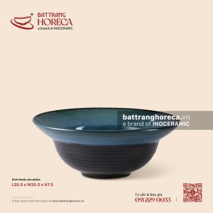 Tô yêu dáng bầu 20.5cm - Lam Dạ