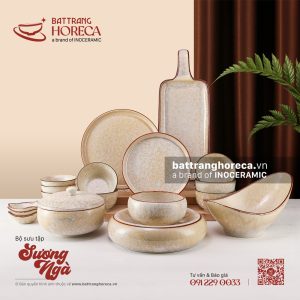 Bộ sưu tạp bát đĩa Sương Ngà