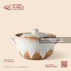 Âu (thố) cao quai 21 x 19cm - Hồng Vân - Bát Tràng Horeca Âu (thố) cao quai 21 x 19cm - Hồng Vân