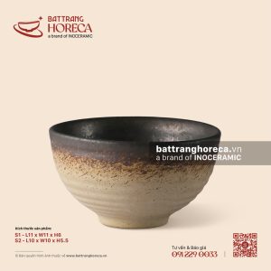Bát (chén) cơm ganh - Huyền Thổ
