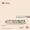 Bát (đĩa) gia vị chữ nhật 3 ngăn 18.5 x 6.5cm - Khoai Chuồn