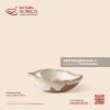 Bát (đĩa) gia vị lá dâu 10.5 x 10cm - Hồng Vân - Bát Tràng Horeca Bát (đĩa) gia vị lá dâu 10.5 x 10cm - Hồng Vân