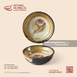 Bát (đĩa) gia vị muối tròn - Ngọc Liên