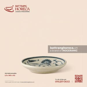 Bát (đĩa) gia vị muối tròn 9cm - Cúc Lam