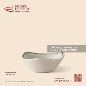Bát (đĩa) gia vị tam giác 8cm - Khoai Chuồn