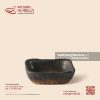 Bát (đĩa) gia vị vuông 7cm - Huyền Thổ