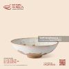 Bát salad tròn chân cao - Hồng Vân - Bát Tràng Horeca Bát salad tròn chân cao - Hồng Vân